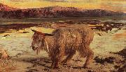 William Holman Hunt The Scapegoat oil painting artist